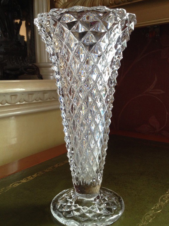 Orthodox Tegen bladerdeeg Retro kristallen vaas/glas voor verzameling/decoratie - Glas en Kristal -  Westenhof
