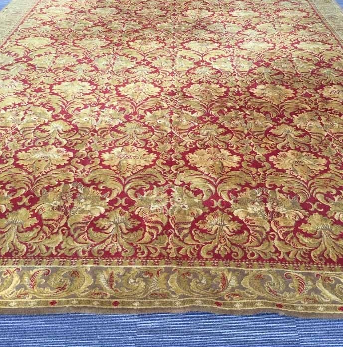 Site lijn twijfel geweer Groot barok wollen tapijt/vloerkleed vintage/retro klassiek goud,rood 400x300 cm - Tapijten / Vloerkleden - Westenhof Site lijn twijfel geweer Groot barok wollen tapijt/vloerkleed vintage/retro klassiek goud,rood 400x300 cm - Tapijten / Vloerkleden - Westenhof