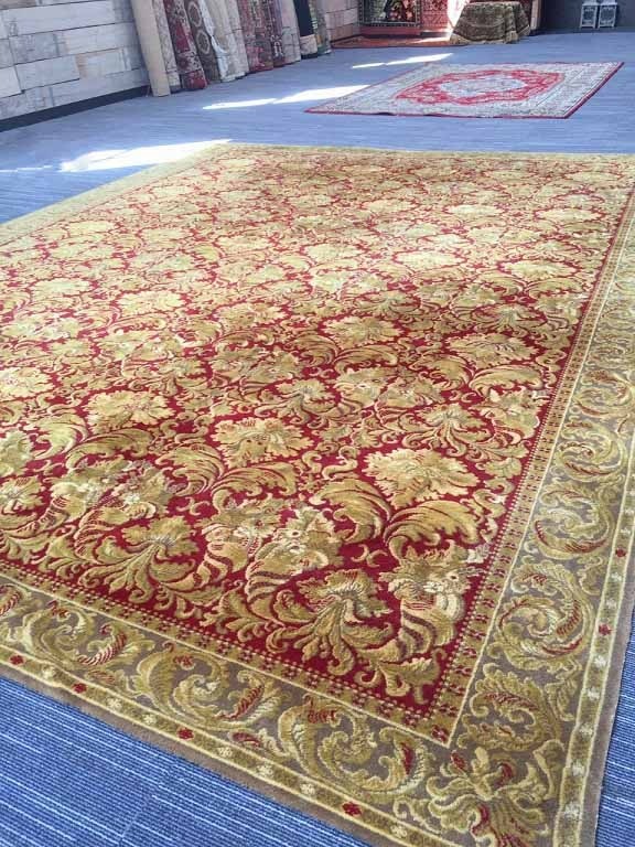 Site lijn twijfel geweer Groot barok wollen tapijt/vloerkleed vintage/retro klassiek goud,rood 400x300 cm - Tapijten / Vloerkleden - Westenhof Site lijn twijfel geweer Groot barok wollen tapijt/vloerkleed vintage/retro klassiek goud,rood 400x300 cm - Tapijten / Vloerkleden - Westenhof