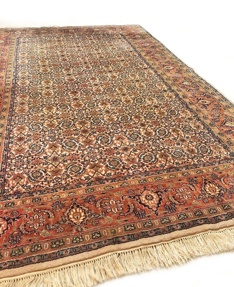 Mazovia Vloerkleed Oriëntaals - Tapijt Kortstondig Pooltje - Tapijten Oriëntaals Patroon - Tapijt Woonkamer, Slaapkamer, Eetkamer - OEKO-TEX Carpet - Rug - Groen 120 x 170 cm