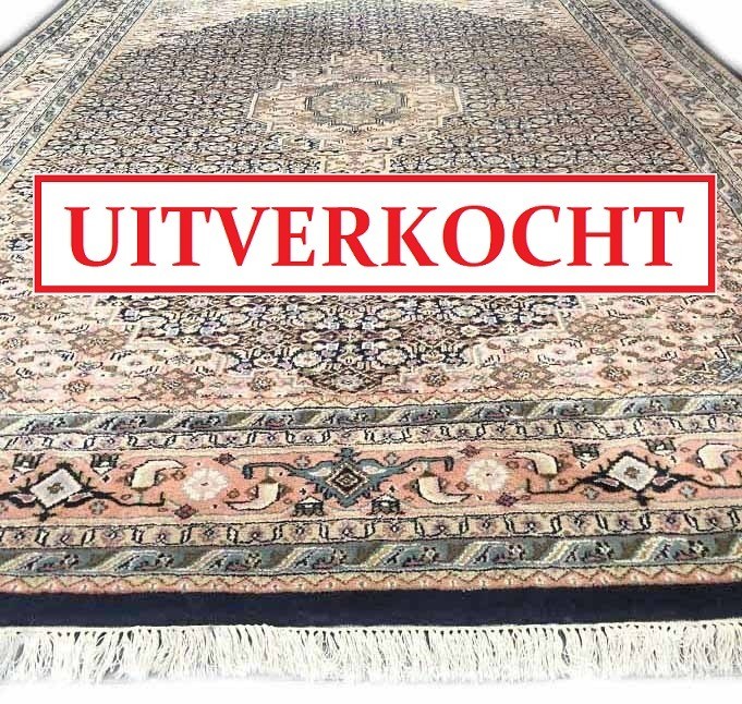 Armoedig geluid Botanist Groot Perzisch tapijt handgeknoopt Bidjar Herati Oosterse vloerkleed wol vintage klassiek 350x255 cm – blauw, bruin en oudroze - Tapijten / Vloerkleden - Westenhof Armoedig geluid Botanist Groot Perzisch tapijt handgeknoopt Bidjar Herati Oosterse vloerkleed wol vintage klassiek 350x255 cm – blauw, bruin en oudroze - Tapijten / Vloerkleden - Westenhof