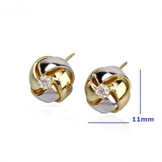 14k bicolor od2035 1