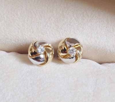 14k bicolor od2035 6