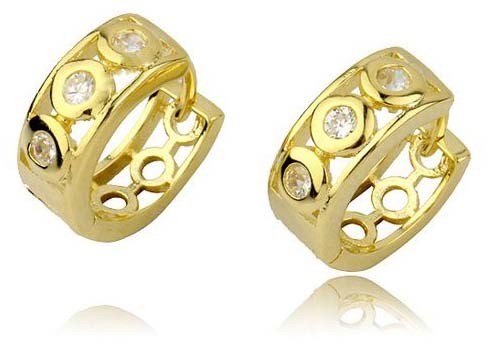 14k creolen od2063 1