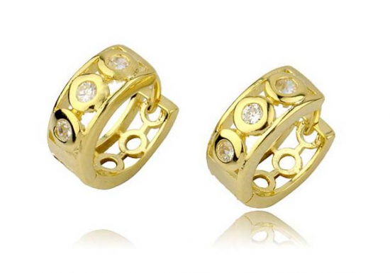 14k creolen od2063 2