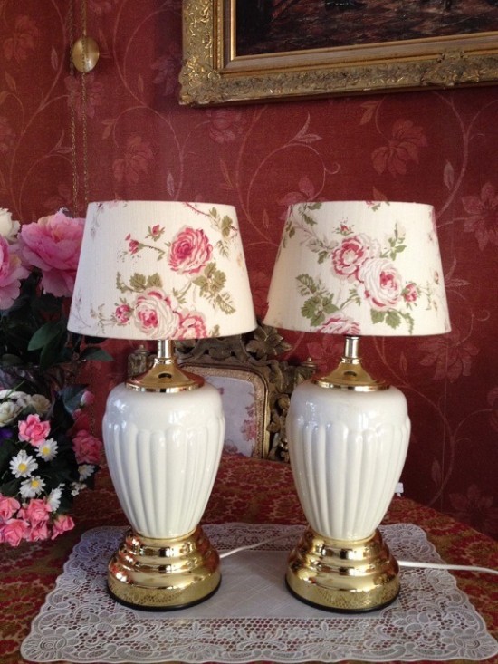 2 vintage tafellampen 7