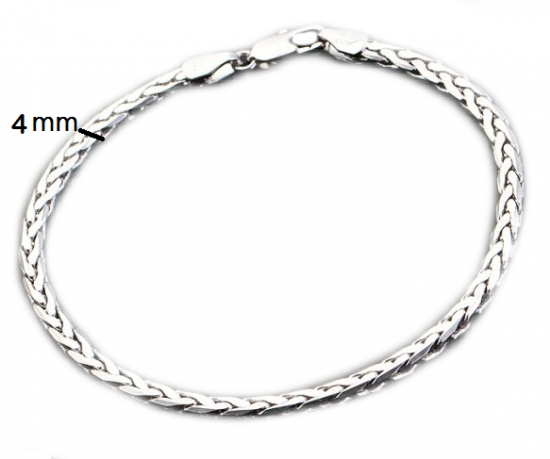 Ad21031  witgoud armband 1