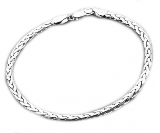 Ad21031  witgoud armband 2