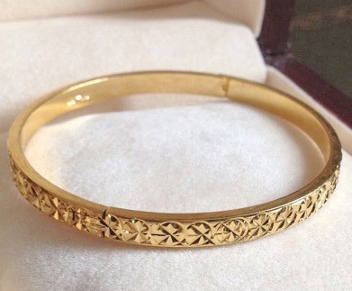 Ad2109 gold plated slavenarmband dames 10