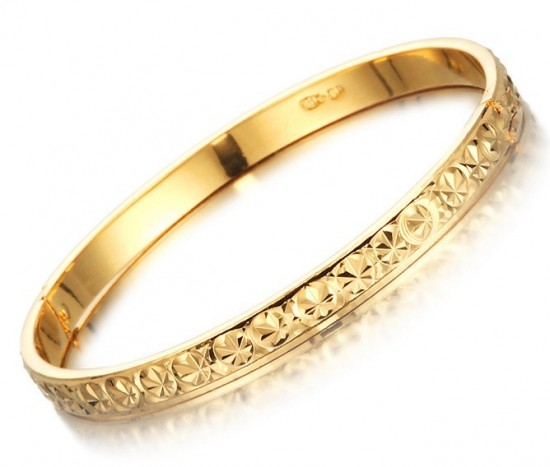 Ad2109 gold plated slavenarmband dames 2