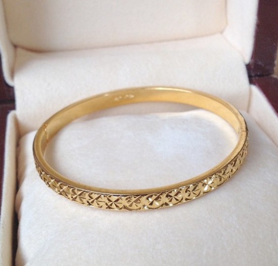 Ad2109 gold plated slavenarmband dames 6