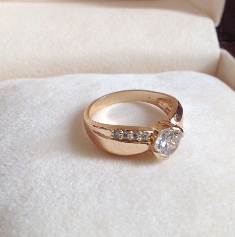 Adr3015 damesring goud 10