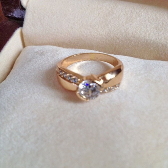 Adr3015 damesring goud 5