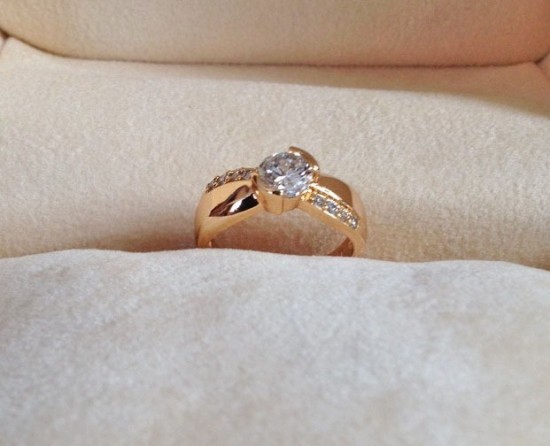 Adr3015 damesring goud 9