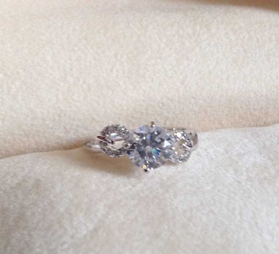 Adr3015 damesring witgoud 5