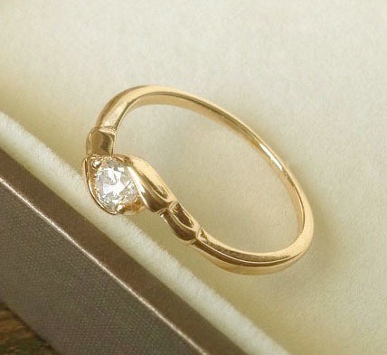 Ar3014 damesring goud 4