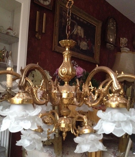 Barok kroonluchter 8