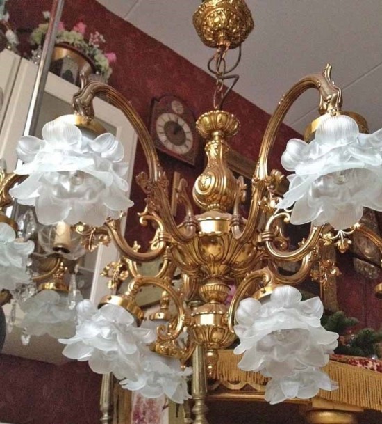 Barok kroonluchter 9
