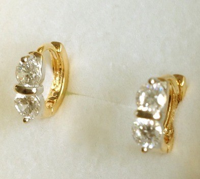 Bicolor od2039 oorbellen 1