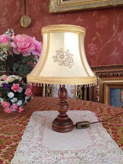 Brocante tafellamp 24 3 4