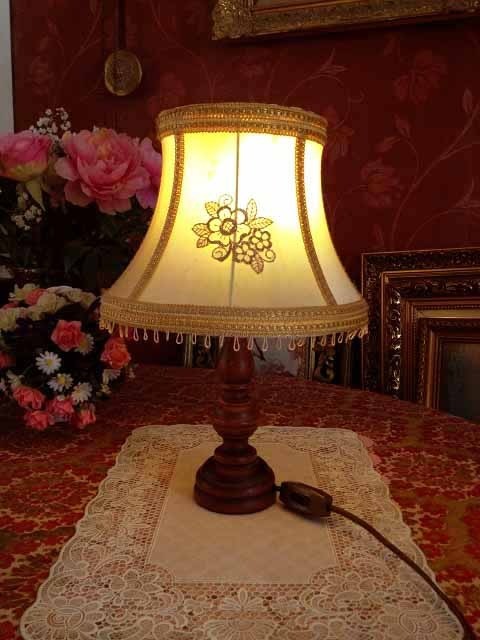 Brocante tafellamp 24 3 5