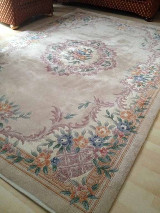 Chinees tapijt creme vloerkleed 10