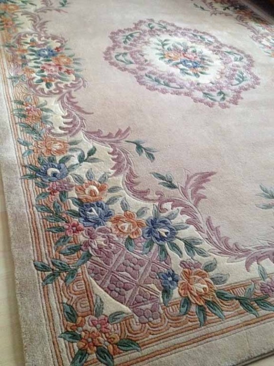 Chinees tapijt creme vloerkleed 13