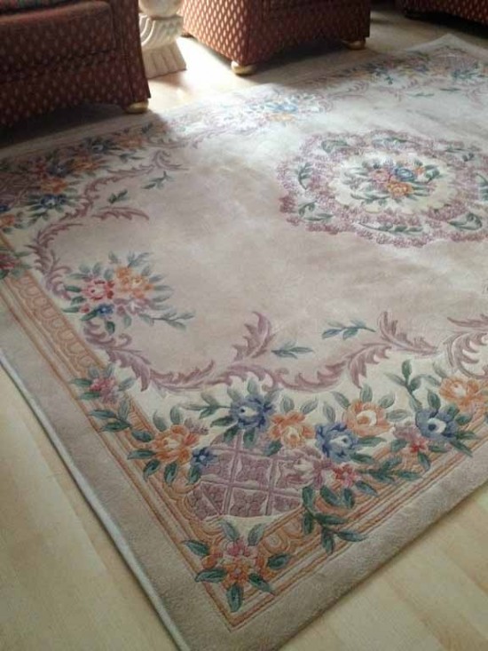 Chinees tapijt creme vloerkleed 8