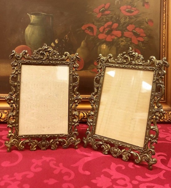 Dl601 6 foto lijsten antiek