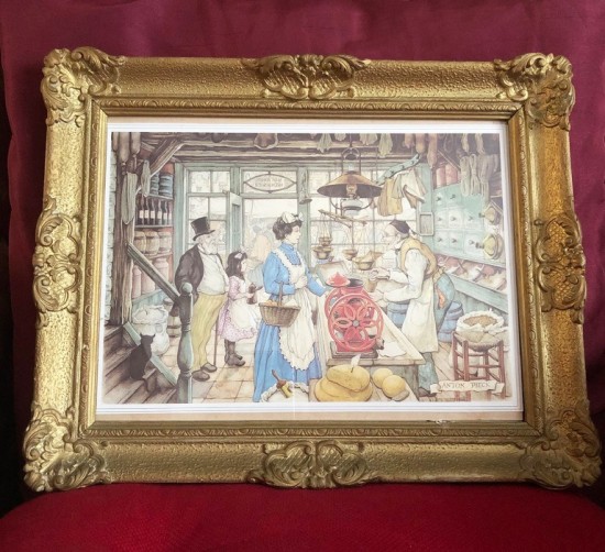 Ds1019 anton pieck schilderij  1