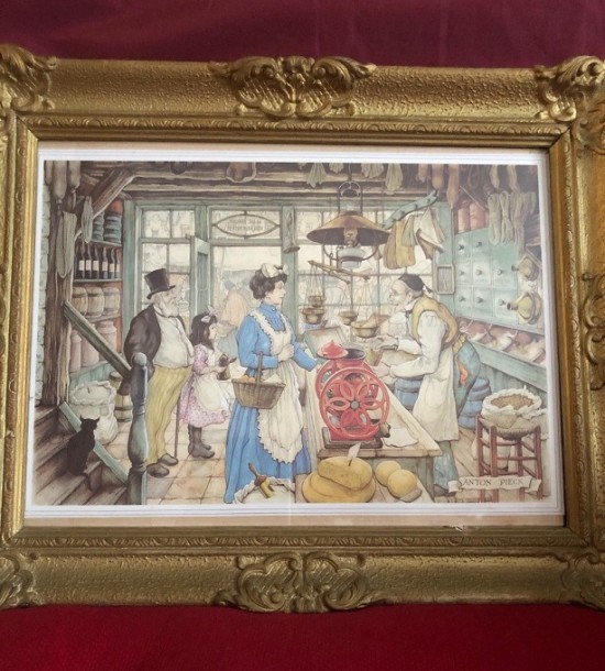 Ds1019 anton pieck schilderij  3