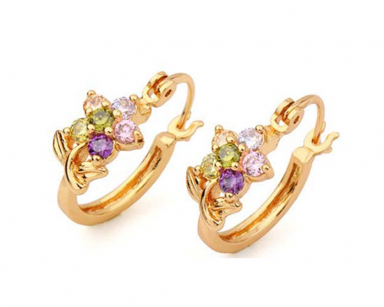 Go5729 gouden oorbellen