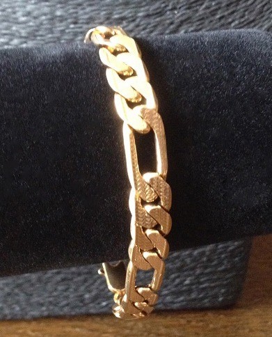 Heren armband goud 1