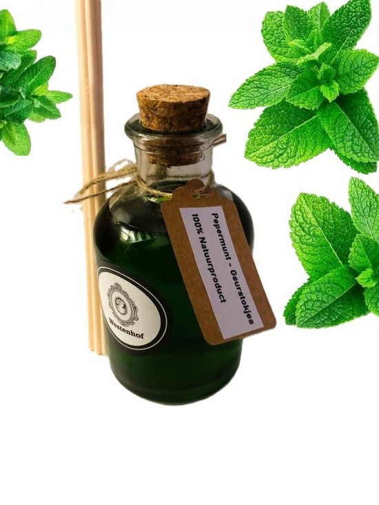 Hg8005 8 geurstokjes   pepermunt