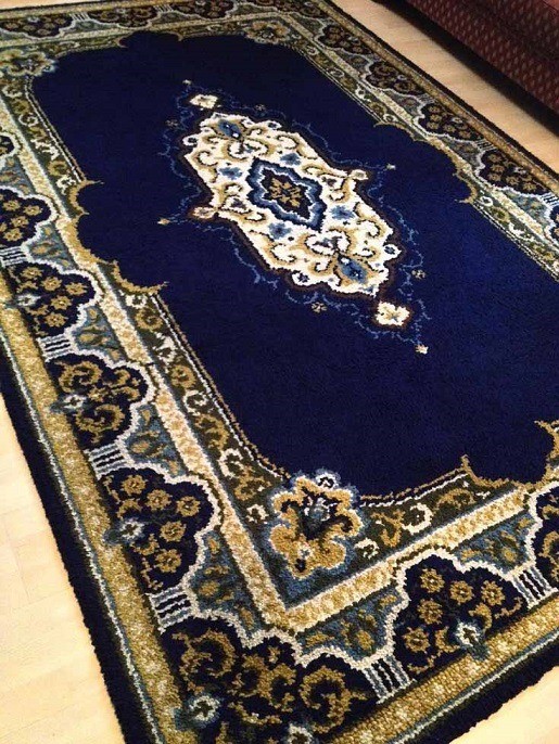 Kerman tapijt blauw 6