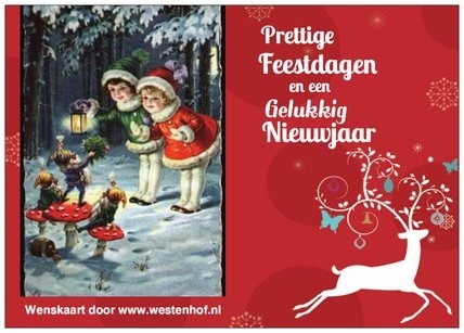 Kerstkaart  westenhof
