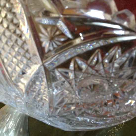 Kristal schaal 9