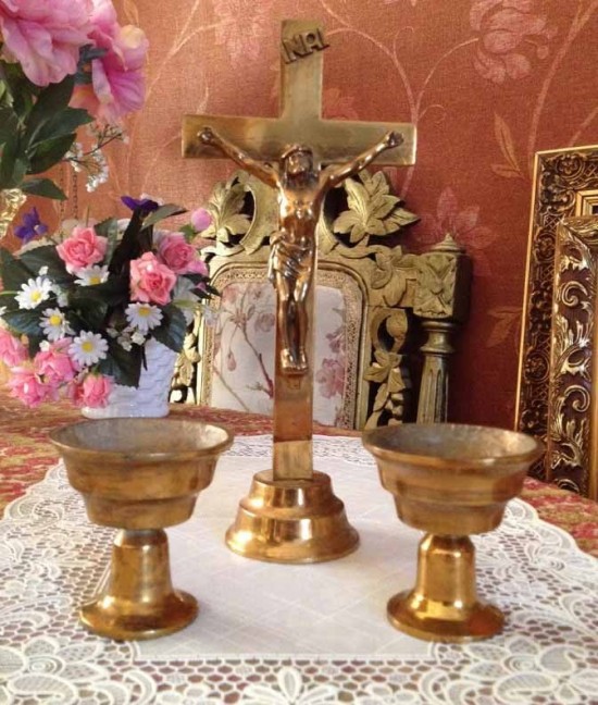 Kruis en kandelaars 2   kopie