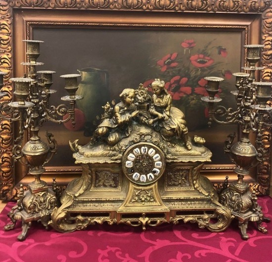 Ks3302 1   klok antiek