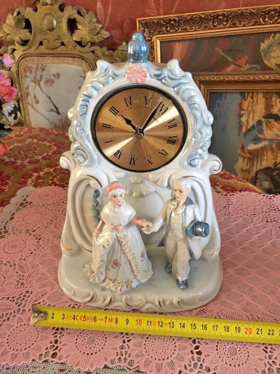 Kt218 porselein klok 10