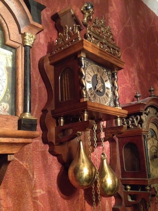 Kw1026   zaanse klok antiek 1