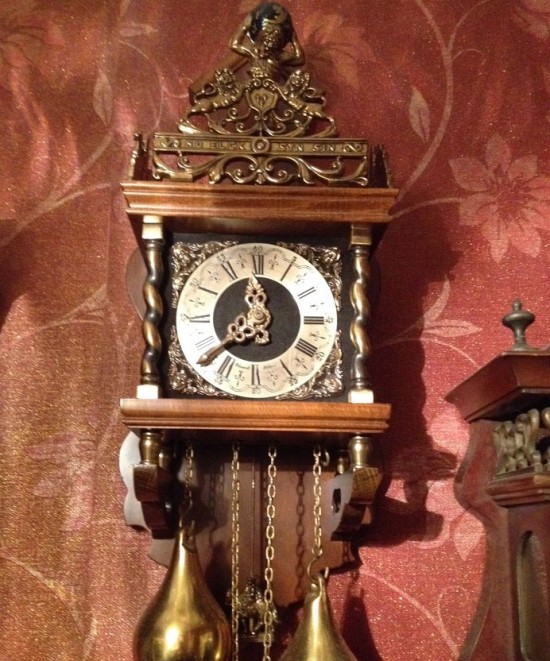 Kw1026   zaanse klok antiek 4