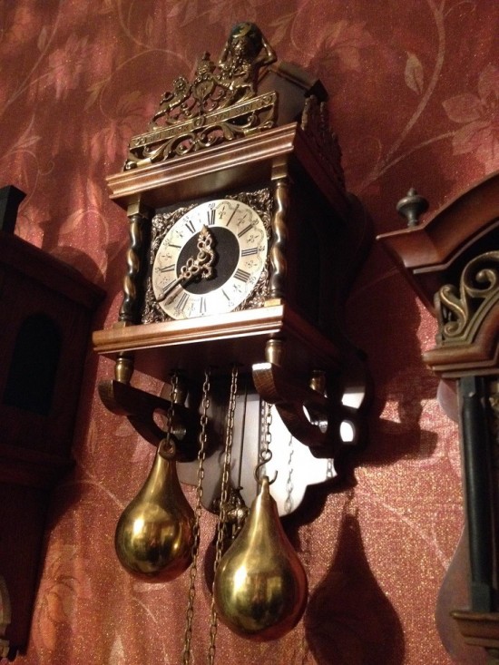 Kw1026   zaanse klok antiek 5