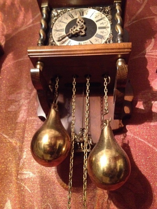 Kw1026   zaanse klok antiek 6