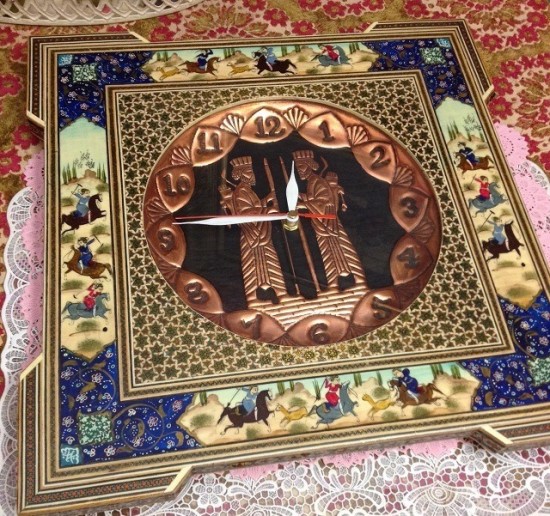 Kw109 oosters wandklok 5