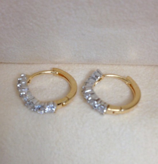 Od2028 bicolor oorbel 2