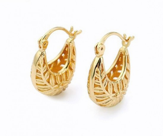 Od20700 2  oorbellen goud