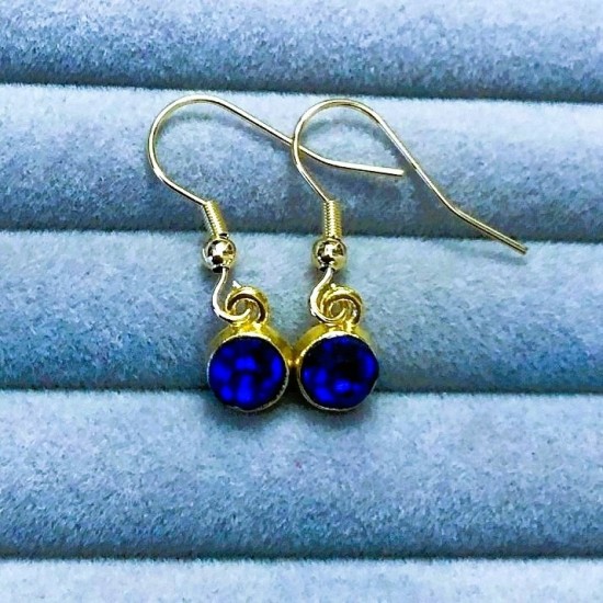 Oh 14k106 2goud  donkerblauw