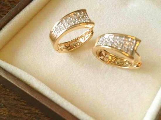 Oorbellen goud zirkonia2