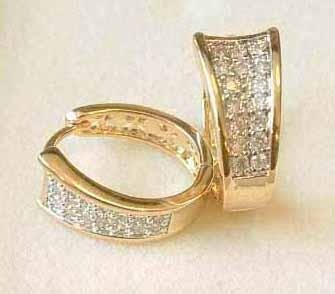 Oorbellen goud zirkonia3  1